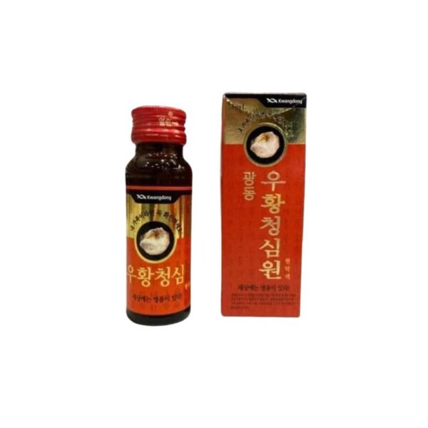 An Cung Ngưu Hoàng Hoàn Tổ Kén Dạng Nước Kwangdong Nội Địa Hàn Quốc hộp 10 chai 50ml