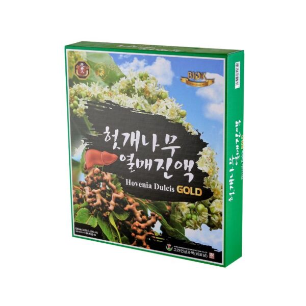 Nước Mát Gan BIOK Hovenia Dulcis Gold Hộp 30 gói * 70ml