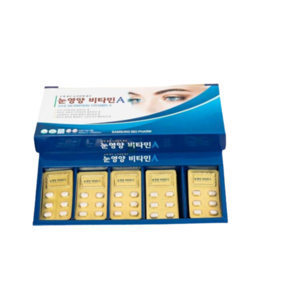 Viên Uống Bổ Mắt SamSung Bio Pharm hộp 120 viên – Eye Nutrition Vitamin A