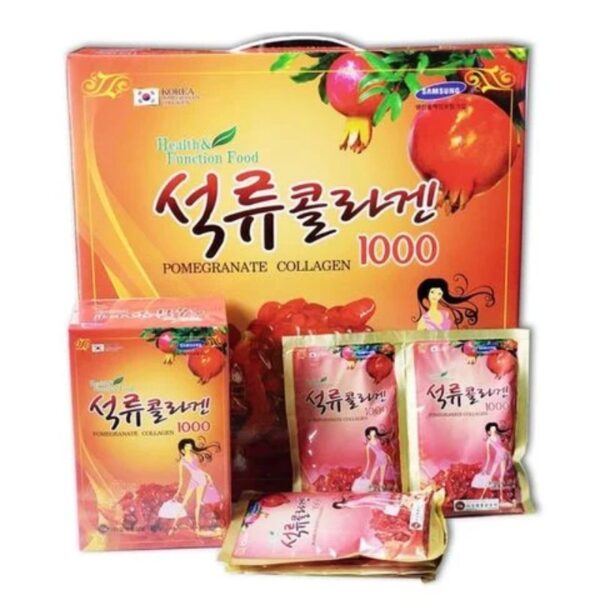 Nước ép Lựu Collagen Kanghwa Hàn Quốc 30 gói x 80ml