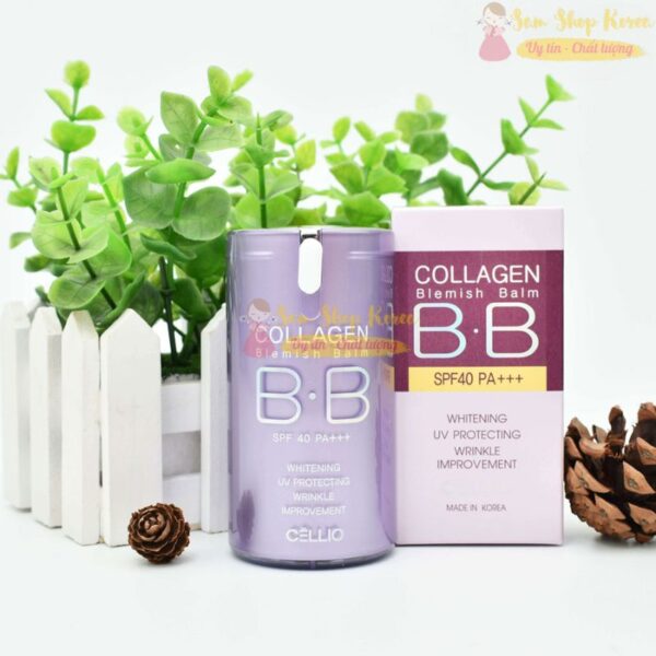 Kem Nền Cellio BB Collagen Blemish Balm SPF40 PA+++