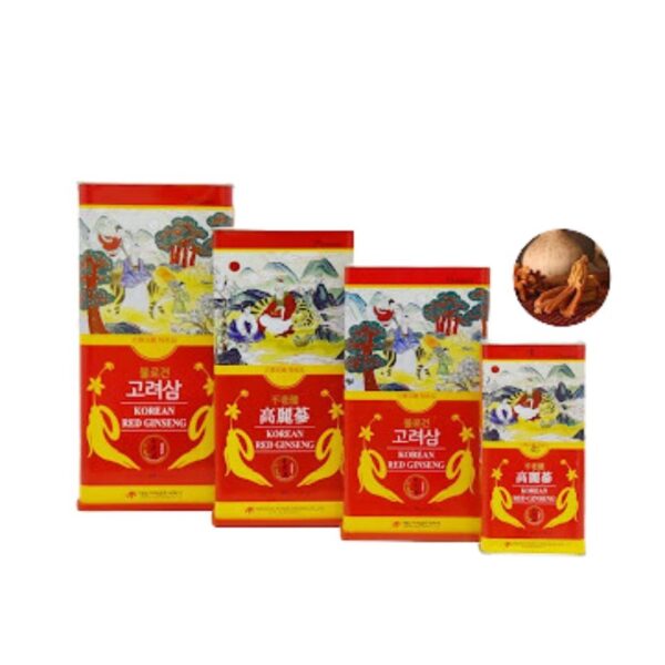 Hồng Sâm khô Daedong hộp 300g loại 10 củ