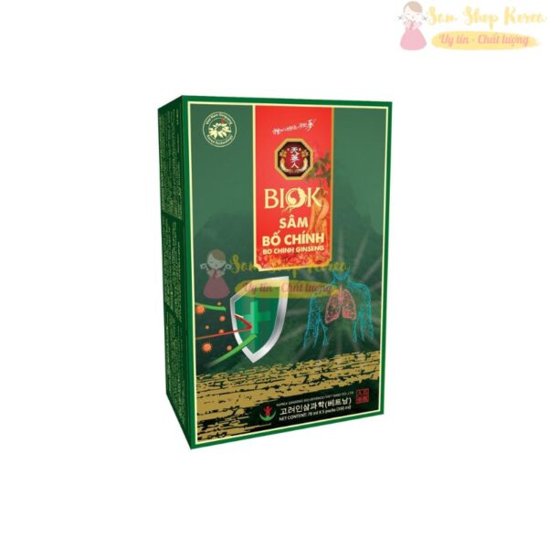 Nước Sâm Bố Chính Biok Hộp 15 Gói * 70ml