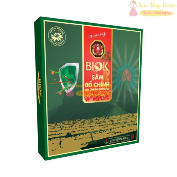 Nước Sâm Bố Chính Biok Hộp 15 Gói * 70ml (Sao chép)