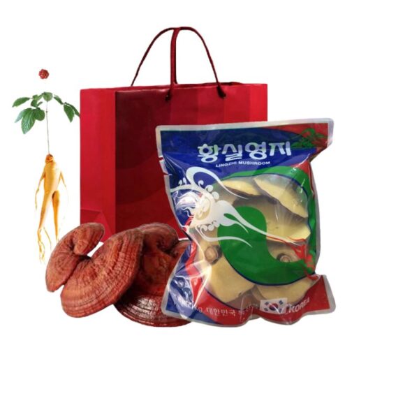 Nấm linh chi Hàn Quốc vàng chanh túi xanh 1Kg