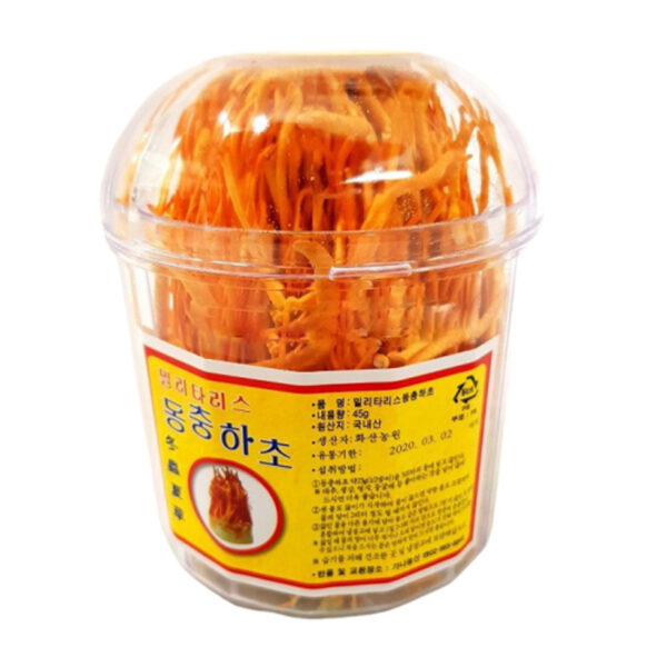 Hoa đông trùng hạ thảo Hàn Quốc lọ 45g