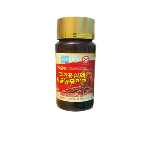 Nước Hồng Sâm Đông Trùng Hạ Thảo Biok Hộp 10 Chai x 100ml